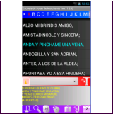 P�gina principal del programa de estudio de canto